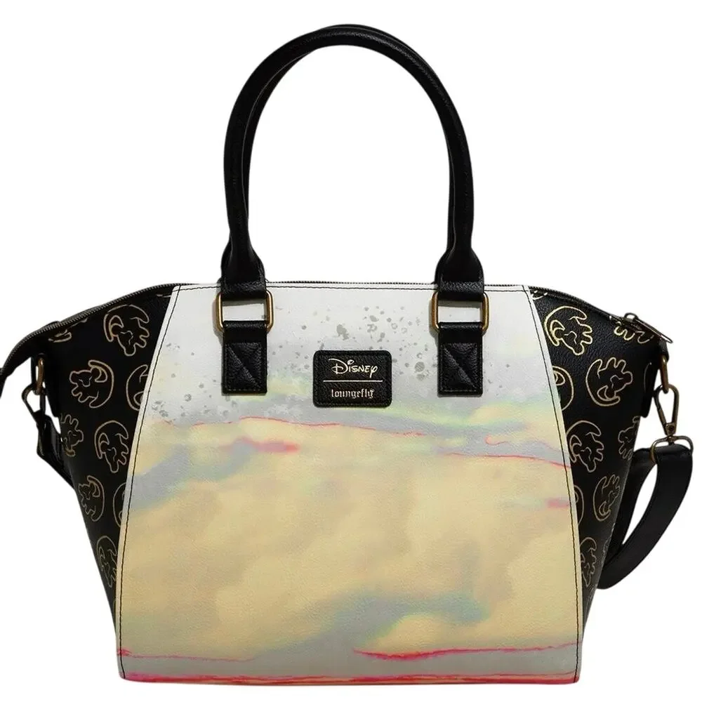 Loungefly Disney The Lion King Pride Rock Satchel Bag with matching wallet set